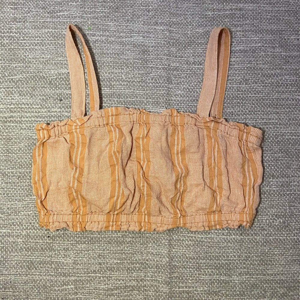 Aeropostale Orange Cropped Camisole